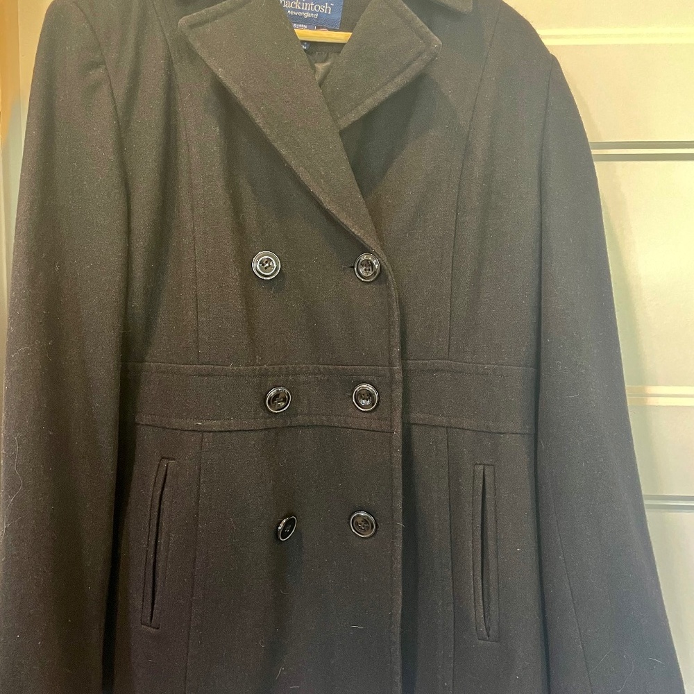 Vintage Macintosh New England Wool Peacoat